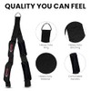 Shelly Triceps Rope Gym Cable Machine Attachments with Carabiner Anti-Slip