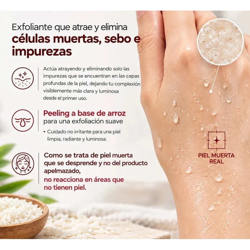 Dr.melaxin Peel Shot Glow - Ampolla Exfoliante De Arroz 80ml