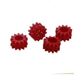 Gemini Taurus II & 3 Red Gear Grommets – 10-Pack Replacement Grommets for Ring Saw Stabilizer