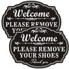 FKNSGR Please Remove Your Shoes Sign With Self Adhesive –