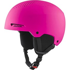 ALPINA ZUPO Unisex Children's Ski Helmet, Matte Pink, 48-52 cm