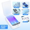 LXIANGN Nail Tool Sterilizer with Blue Light,Portable USB Sterilizer For