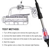 NYTKL Inline Spark Plug Tester, Straight Boot Engine Ignition Coil