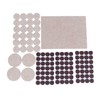 Jacent Heavy Duty Self Adhesive Felt Pads, 113 Pieces per