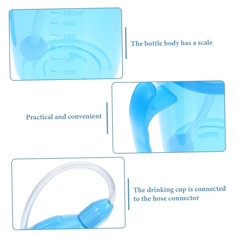 OATIPHO Unbreakable Disabled Patient Water Cup with Inclined Mouth Spill