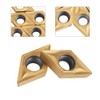 Carbide Reversible Plates, Rotary Indexable Insert, Pack of 10 DCMT070204