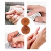 Artibetter 2 Pieces Wooden Massage Balls Ball Trigger Points Balls