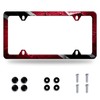 Personalise Trinidad and Tobago Flag License Plate Frame Patriotic License