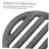 NOLITOY Round Fire Pit Grate Round Grate for Indoor Outdoor