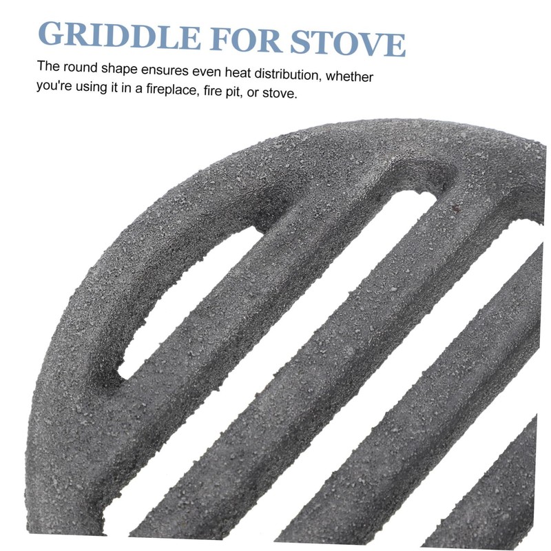 NOLITOY Round Fire Pit Grate Round Grate for Indoor Outdoor