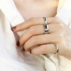 Gold Stacking Rings for Women Stackable Thin Rings Dainty Thumb