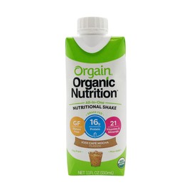 Orgain Organic Nutrition Shake, Iced Café Mocha