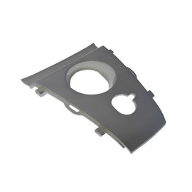 Pillion/Tank Cover Silver Compatible with Baotian BT49QT-9, BT50QT-9, Jack-Fox City Star (YY50QT), Jinlun JL50QT-5