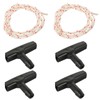 Veemoon Emergency Garage Door Starter Rope Kit 2 Pack Attic