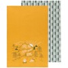 Jubilee Danica Kitchen Towel Set of 2-100% Cotton Camp Out