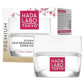 Hada Labo Tokyo Premium Night Cream Anti-Ageing Moisturising Cream with Hyaluronic Acid for Radiant Skin 50 ml