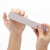 25 Piezas Limas de Uñas Rectangulares Grano 100/100, Pulidores de