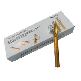 Fishing Hook Fishing Line, Aluminum Alloy Manual Knot Tying Tool Sub-line Knot-Tying Tool Fish Tool Portable Fast Fishing Supplies for Fishing Knotting Tying