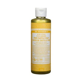 Dr. Bronner's Organic Pure Castile Liquid Soap Citrus Orange - 8 fl oz