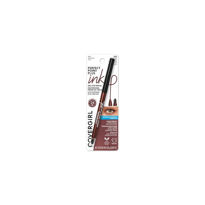 COVERGIRL Perfect Point Plus Ink Gel Eye Pencil, Pigmented, Long-Wearing,