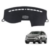 PeakPurit Black Dashboard Dash Board Cover Mat Carpet for Ford