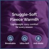 Ultra Soft Fleece Blanket King Size - Flannel Fleece Luxury