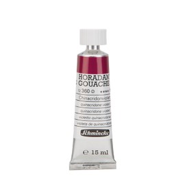 Schmincke Horadam® Gouache - Finest Artist Gouache, Quinacridone Violet - 15 ml