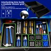 ALIKZO 70 PCS Tool Box Organizer Tray & Desk Drawer