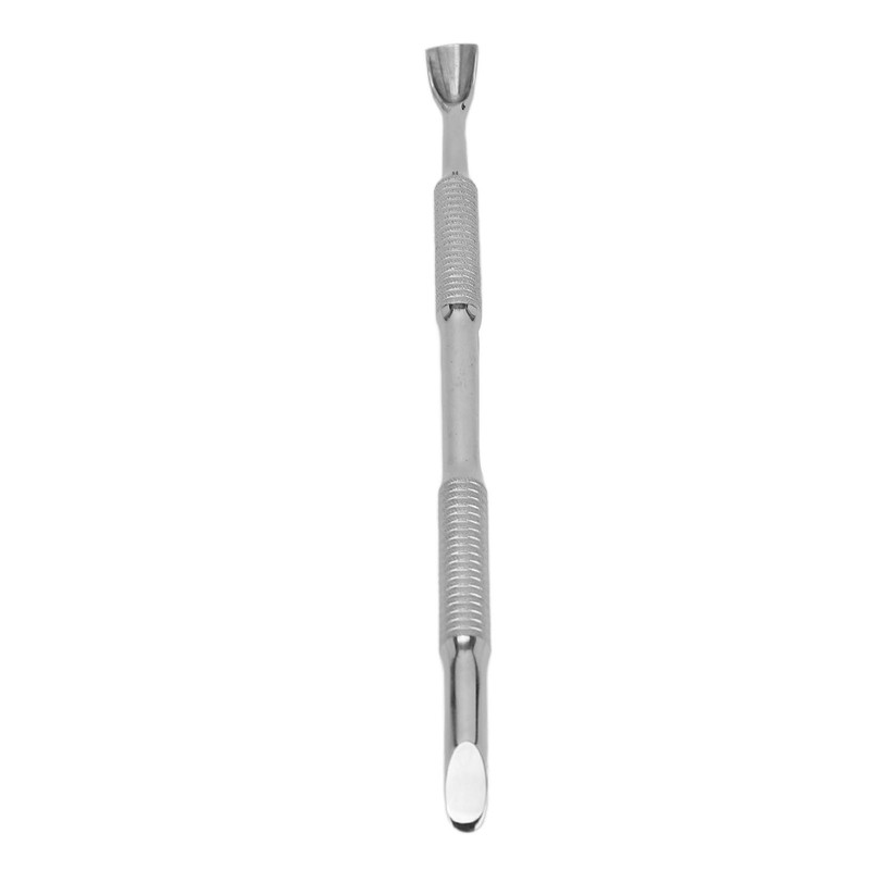 Cuticle Pusher Dual Sided Stainless Steel Slip Resistant Manicure Pedicure