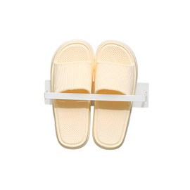 Pronala Magnetic Slippers Rack, Wall Mounted, Super Strong Magnets, Load Capacity 22.0 lbs (10 kg), No Drilling Required, Carbon Steel Rust Proof Coat, Bathroom Mildew/Laundry Compatible, 3 Seconds