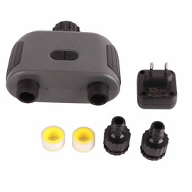 WiFi Sprinkler Timer 2 Zone Automatic Watering G3/4 Thread Smart Water Timer Irrigation Timer for Yard Garden