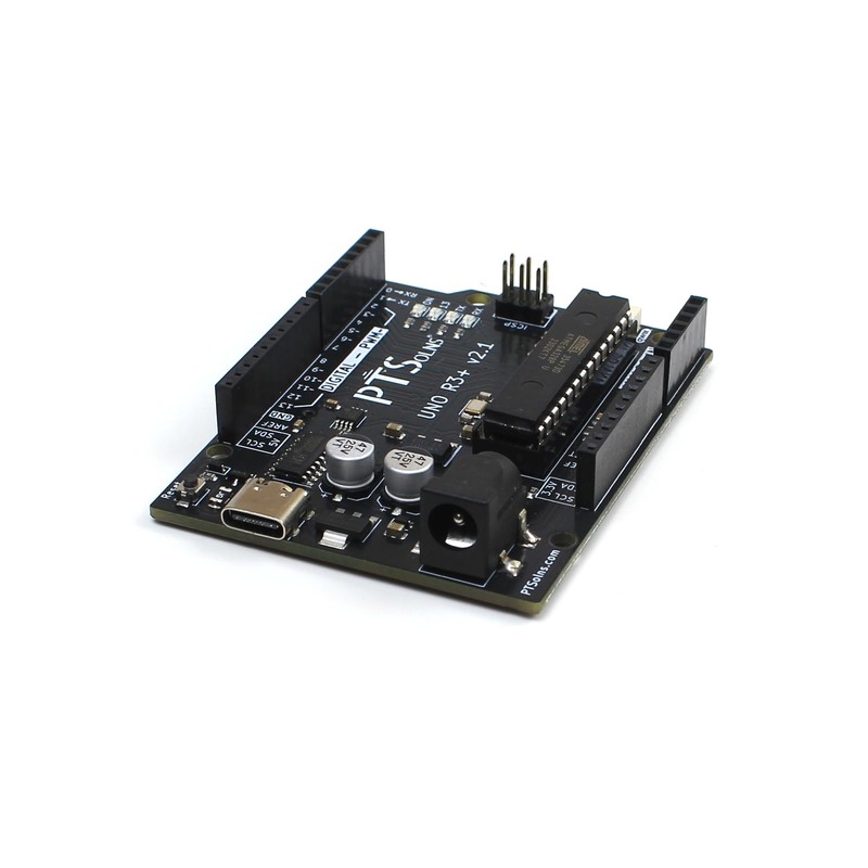 PTSolns UNO R3+ ATmega328P Microcontroller Development Board (Arduino Compatible)