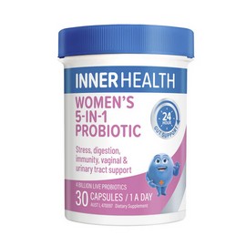 Inner Health Women's 5 in 1 Probiotic 30 Capsules