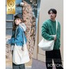 Preceed Canvas Tote Bag with YKK Zipper, Removable Shoulder Pad,