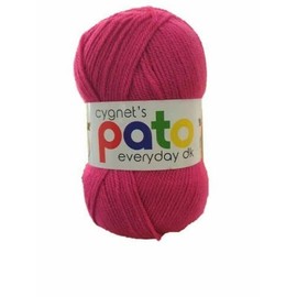 Cygnet Pato DK Knitting Yarn/Wool - 100g Double Knit Ball - 48 Shades (Cerise - 946)