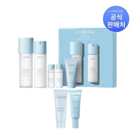 Laneige 워터뱅크 블루 히알루로닉 2스텝 에센셜 기초2종 (옵션) Waterbank Blue Hyaluronic 2-Step Essential Skincare Set (Options)
