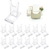 12 Sets of Adjustable Purse Display Stand Clear Acrylic Handbag