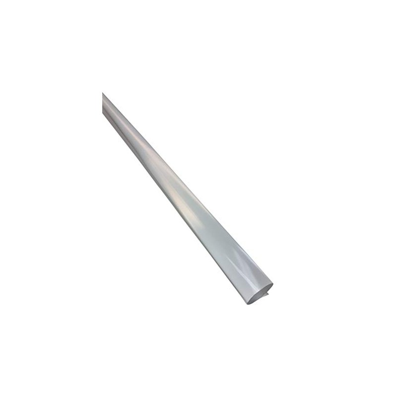 Acrylic Round Rod Transparent Clear Extruded 1" Diameter 12" Length
