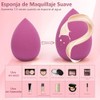 DUAIU - Set de 4 esponjas de maquillaje para difuminar