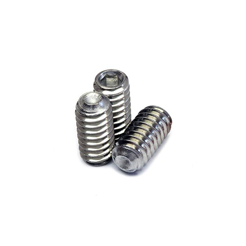 MonsterBolts - #4-40 x 5/8" Cup Point Set Screws, ASME