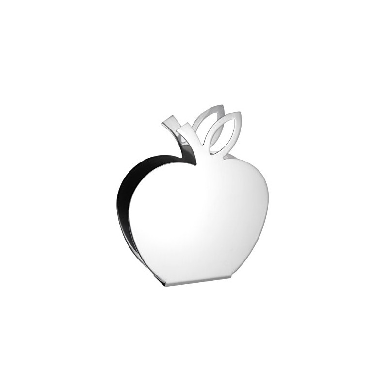 Moven S2710015 Servilletero Manzana, Pequeño, Acero Inoxidable