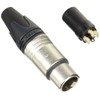 Neutrik Neutrik Audio Connector 3 Pin Female Silver NC3FXX Pack