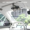 Ompellus Magnetic Sunglasses Holder for Car Sun Visor, Double Position