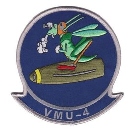 VMU-4 Squadron Patch - Sew On