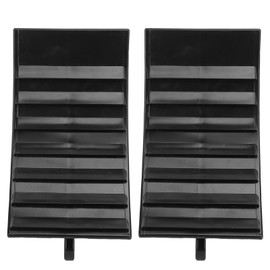 Ausla 2 x Wheel Chock with Handle, Non-Slip Wheel Block, Brake Wedges, Grip Wheel Wedge Stopper, Caravan, Wheel Chock Brake Wedge for Cars