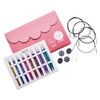 KnitPro Interchangeable Circular Needle Tips Deluxe Set, Zing, 3.50-8.00 mm