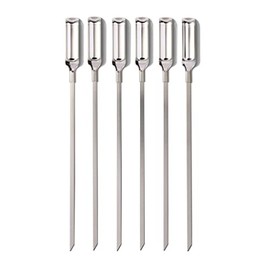 OXO OXO Good Grips Grilling Tools, Stainless Steel Grilling Skewers - Set of 6