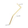 Mikinona 3pcs Gold Electric Guitar Tremolo Arm Set Replacement Vibrato