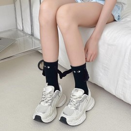 SLOUFIOL Holding Hands Cute Socks Magnetic Connection Doll Funny Christmas Birthday Gifts Idea