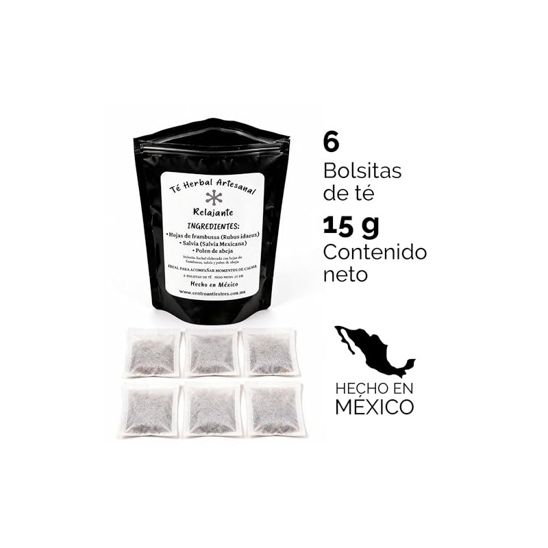 Té Herbal Artesanal Relajante